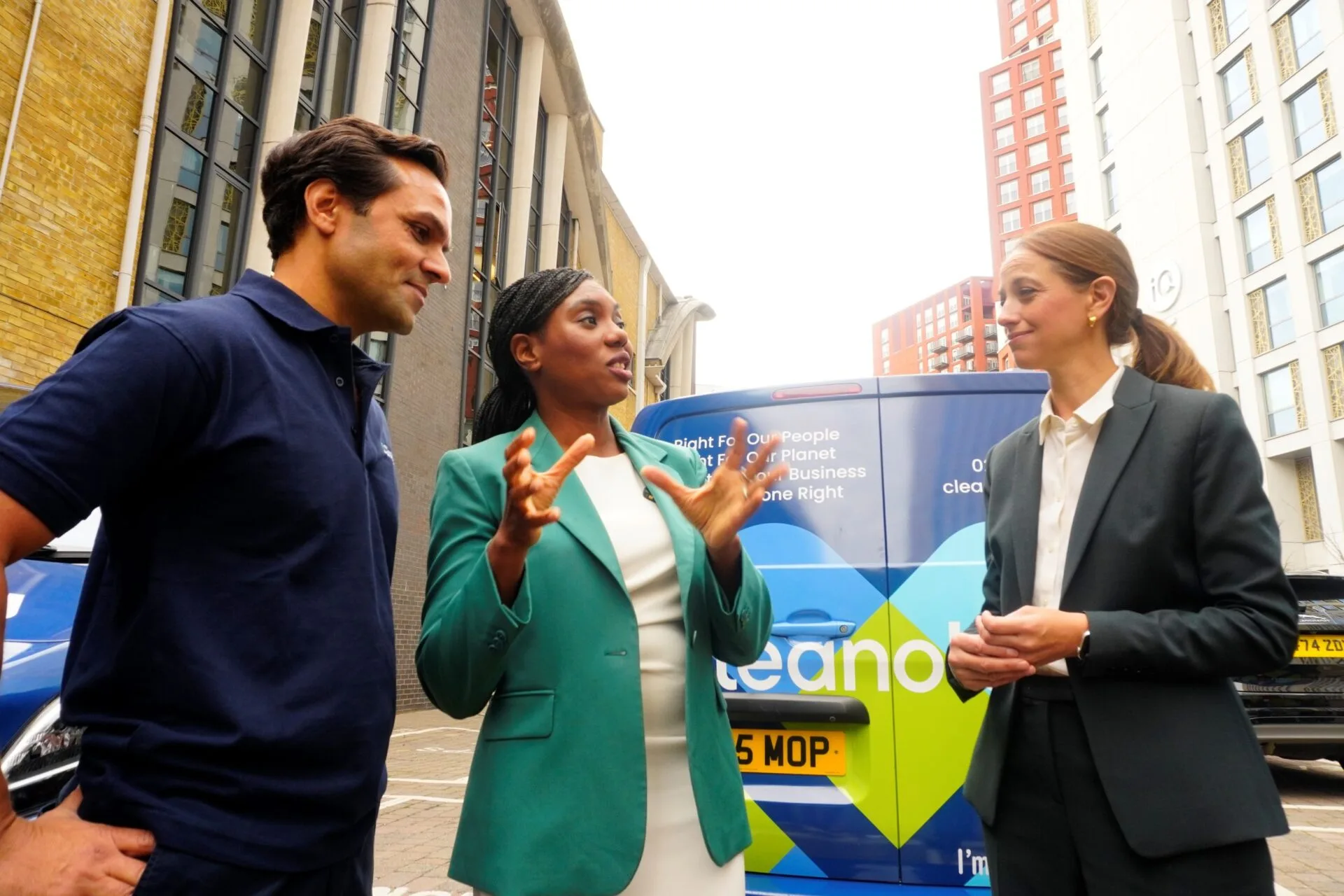 Kemi Badenoch visits Cleanology to discuss jobs and economic growth
